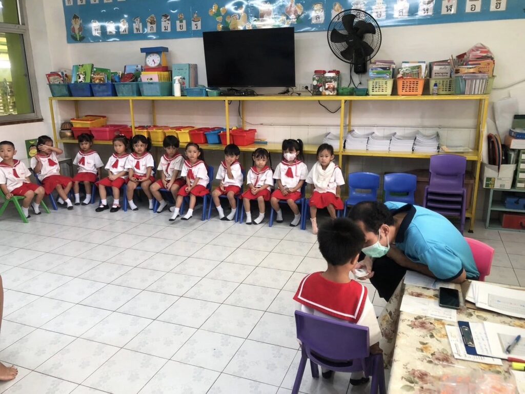 ภารกิจดูแลสุขภาพน้องๆ